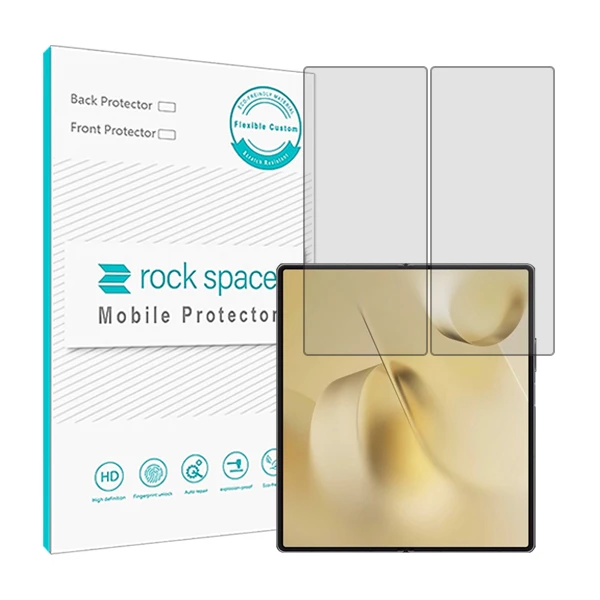 محافظ صفحه نمایش شفاف راک اسپیس مدل HyGEL مناسب برای گوشی موبایل شیائومی Mix Fold 2