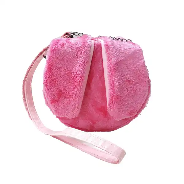 کیف رودوشی دخترانه  طرح خرگوش مدل دایره کد 121