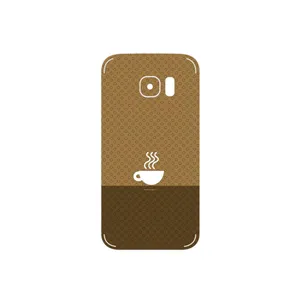 MAHOOT Minimal Cup of Coffee Icon Cover Sticker for Samsung Galaxy S7