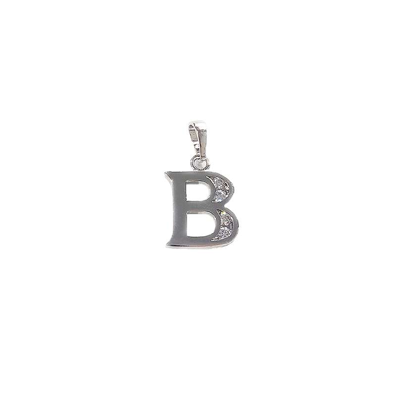 آویز گردنبند زنانه ژوپینگ مدل حرف B