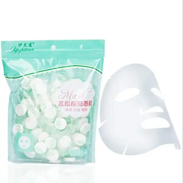 قرص ماسک ورقه ای صورت ییژیلیان مدل Y100 بسته 100 عددی