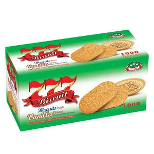 بیسکویت وانیلی با تزیین کنجد -900 گرم