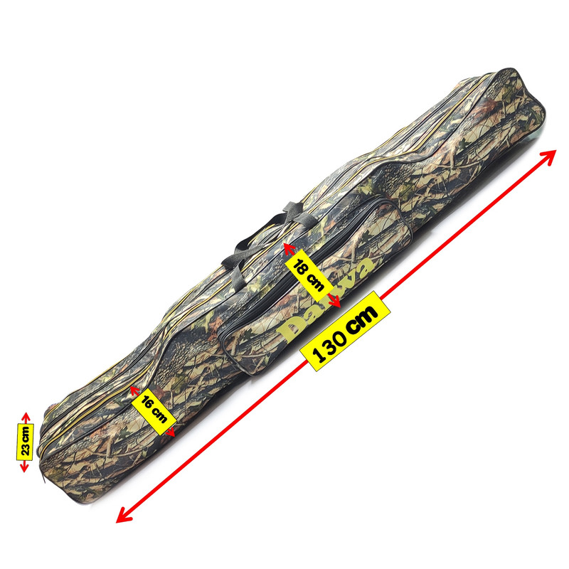 کیف لوازم ماهیگیری دایوا مدل سه زیپ 130cm