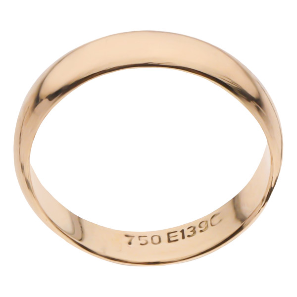 انگشتر طلا 18 عیار زنانه طلای مستجابی مدل 20138