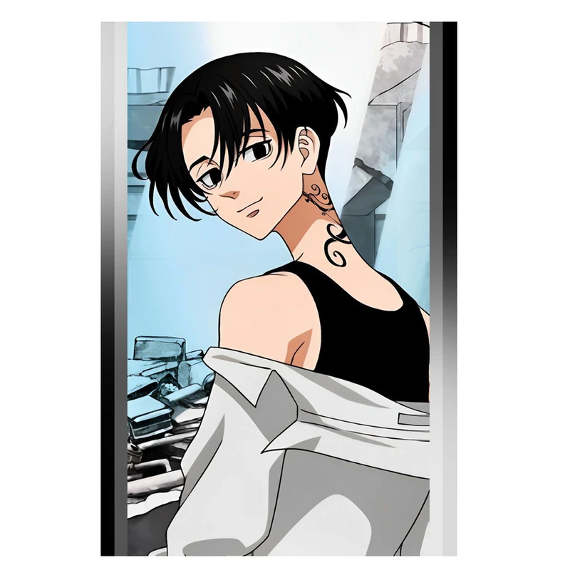 پوستر مدل انیمه توکیو ریونجرز Tokyo revengers طرح مایکی Mikey کد 543