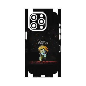 MAHOOT Grave of the Fireflies-FullSkin Cover Sticker for Apple iPhone 15 Pro