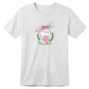 تی شرت آستین کوتاه بچگانه مدل خرگوش کد 03