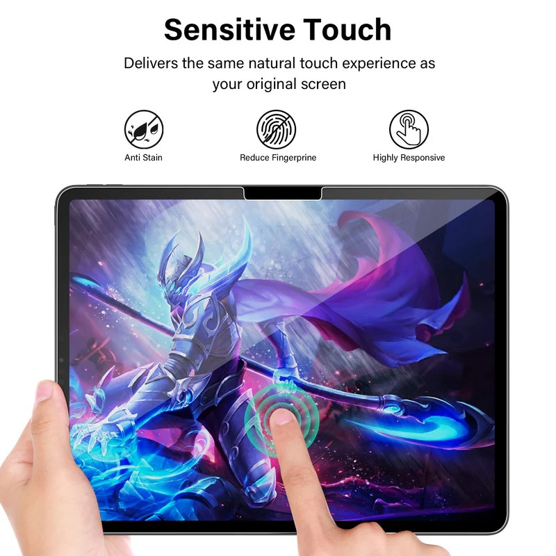 محافظ صفحه نمایش شیشه ای بادیگارد مدل TbG مناسب برای تبلت اپل  iPad Pro 11 2024 M4 / iPad Pro 11 2025 M5