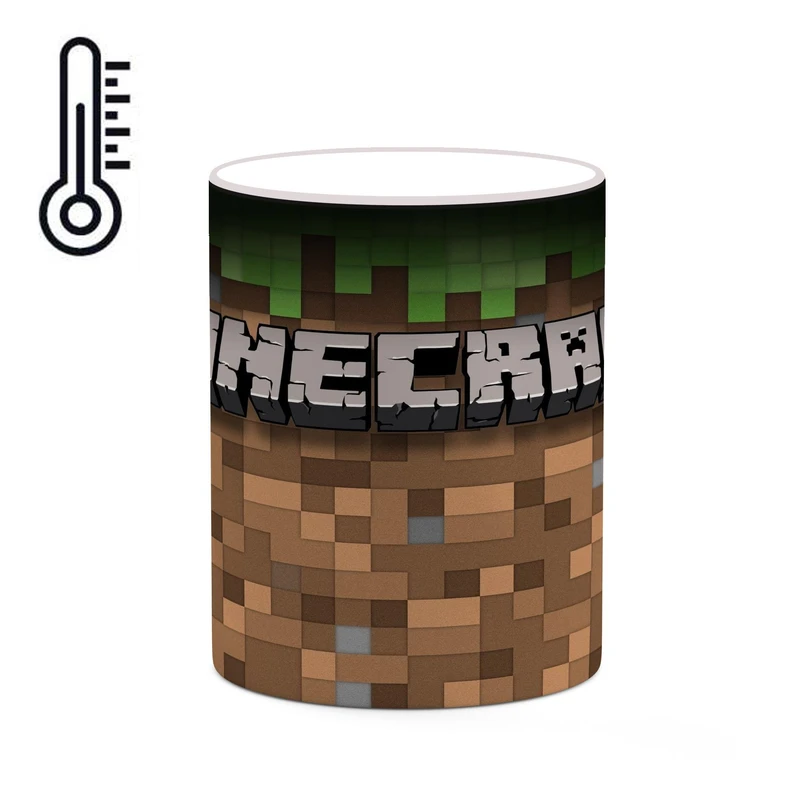 ماگ حرارتی کاکتی طرح ماینکرافت minecraft مدل mgh41569