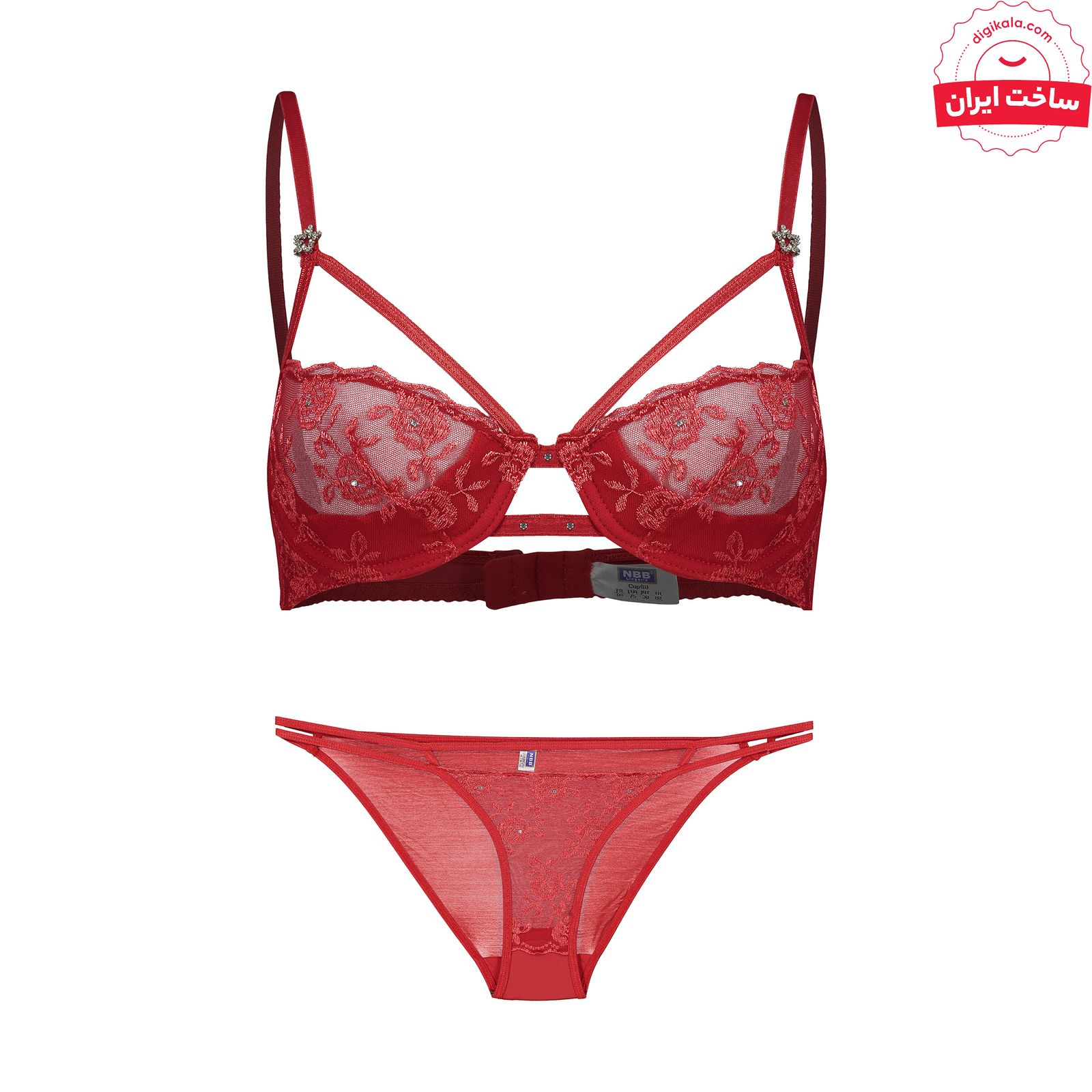 ست شورت و سوتین زنانه ان بی بی مدل 4118-72 -  - 1