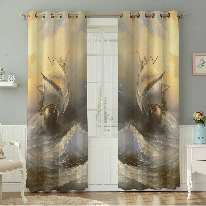 پرده نیروانا طرح  مدرن مدل مخمل کد 4645 سایز 140×280 سانتی متر