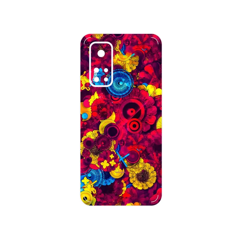 برچسب پوششی ماهوت مدل Vector Flower Garden Digital Art مناسب برای گوشی موبایل شیائومی Mi 10T Pro 5G