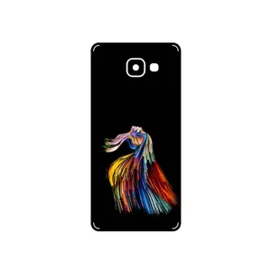 MAHOOT Rainbow Hair Digital Art Cover Sticker for Samsung Galaxy A7 2016