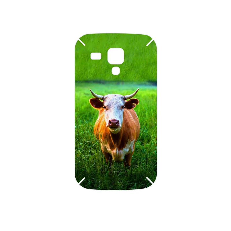 برچسب پوششی ماهوت مدل Cow مناسب برای گوشی موبایل سامسونگ Galaxy S Duos GT S7562