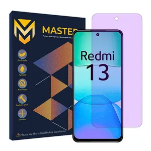Master Resistant model Anti-violet ray screen protector, suitable for Xiaomi Redmi 13 mobile phone