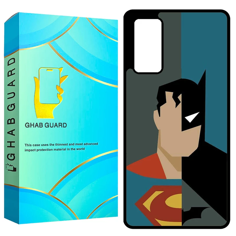 کاور قاب گارد طرح بتمن و سوپر من مدل GCHPS20U مناسب برای گوشی موبایل سامسونگ Galaxy S20 Ultra 4G / Galaxy S20 Ultra 5G      