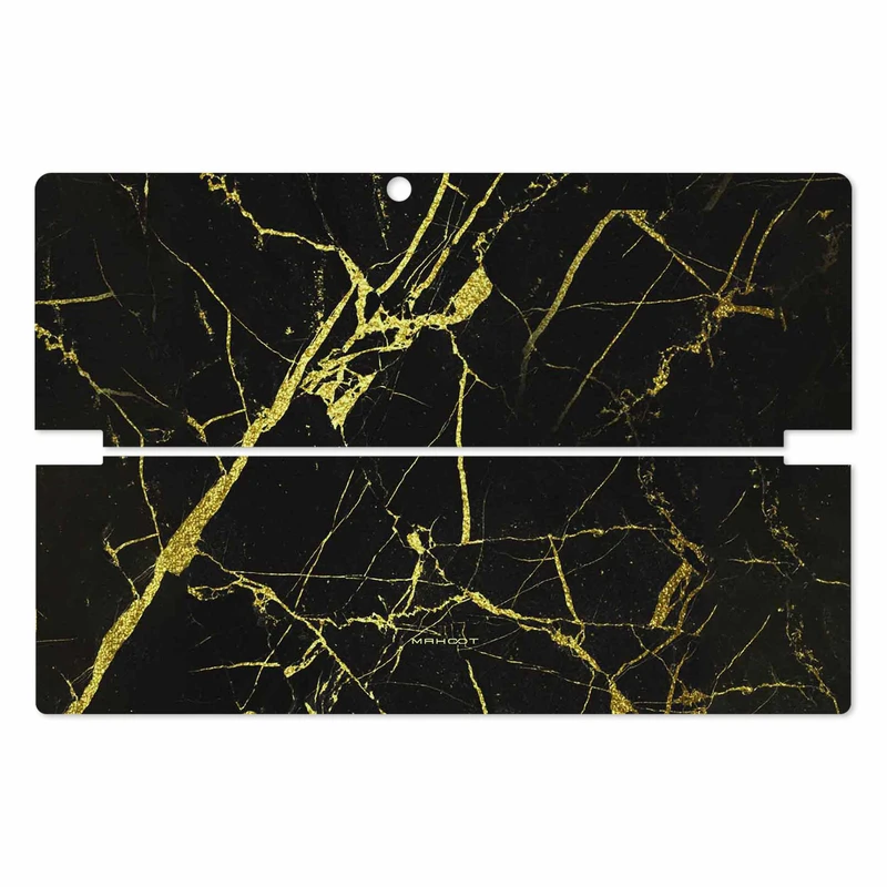 برچسب پوششی ماهوت مدل Graphite-Gold-Marble مناسب برای تبلت لنوو Miix 510 2016