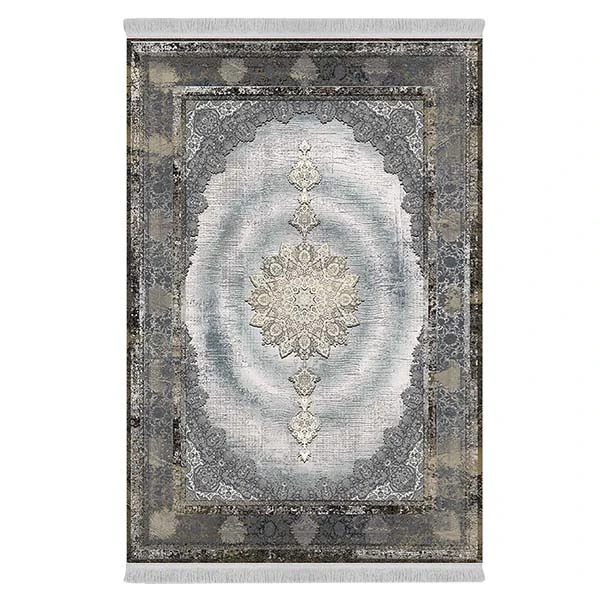 فرش پارچه‌ای دفه مدل فرشینه طرح مدرن کد 332