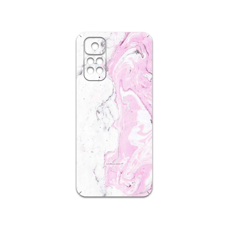 برچسب پوششی ماهوت مدل Blanco-Pink-Marble مناسب برای گوشی موبایل شیائومی Redmi Note 11S