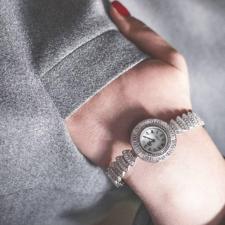 ساعت مچی عقربه ای زنانه جی تی ای مدل 2036