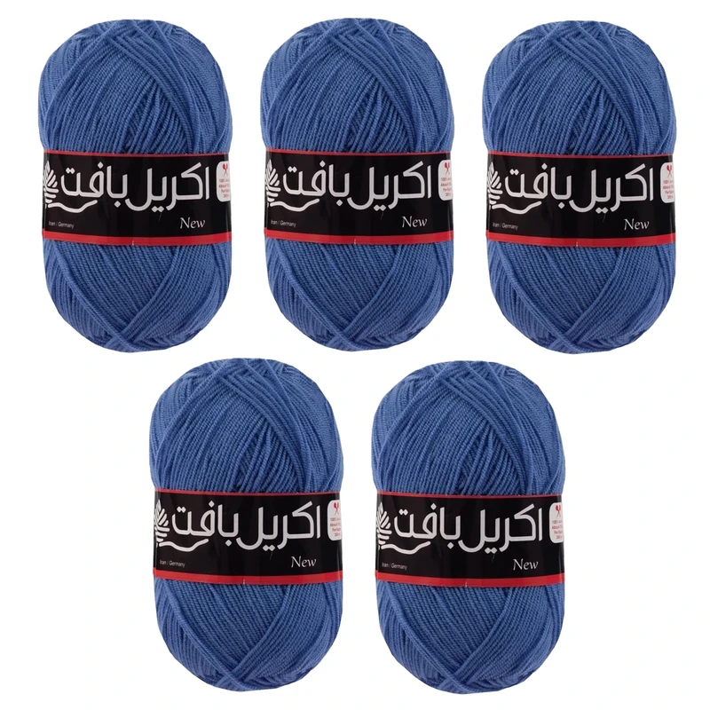 کاموا اکریل بافت مدل 100g مجموعه ۵ عددی