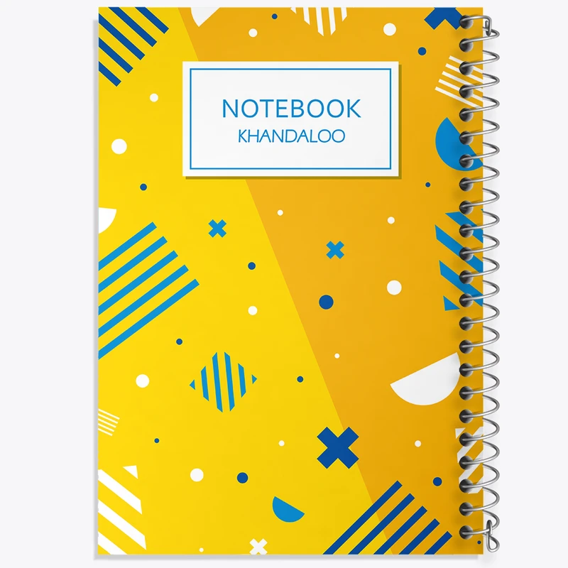 دفتر ژورنال نویسی 50 برگ خندالو مدل نقطه ای طرح فانتزی کد N122