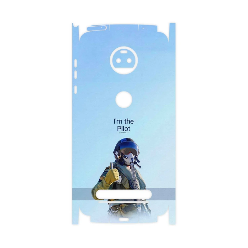 برچسب پوششی ماهوت مدل Pilot-FullSkin مناسب برای گوشی موبایل موتورولا Moto Z2 Force
