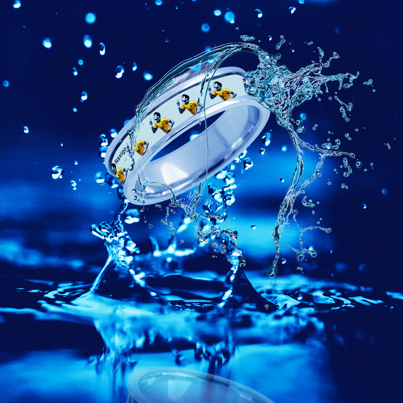 انگشتر ناکسیگو مدل شب تاب طرح نیمار کد RN14747
