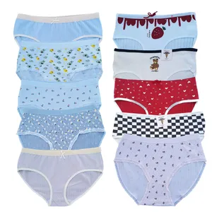 شورت زنانه مدل ضد حساسیت طرح عروسکی مجموعه 10 عددی