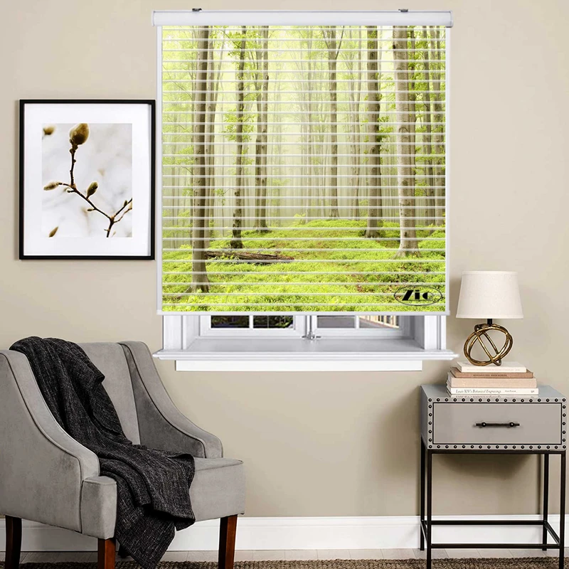 پرده زبرا زیو مدل L-5053 سایز 150x150 سانتی متر