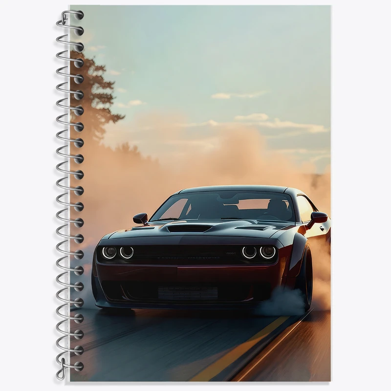 دفتر لغت 50 برگ خندالو طرح ماشین اسپرت کد F5205