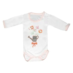 بادی آستین بلند نوزادی مدل AM 191