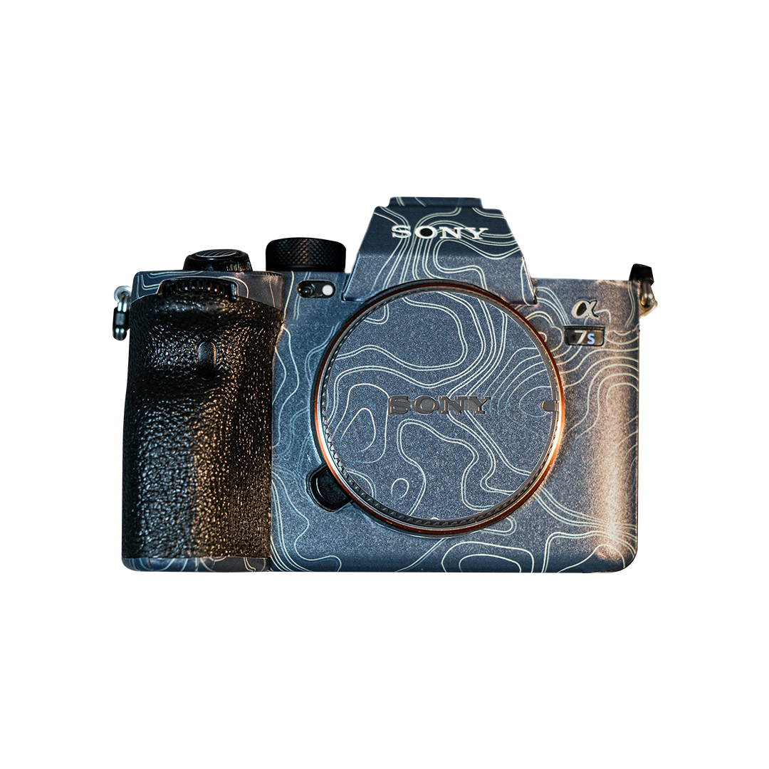 برچسب پوششی دوربین مدل توپوگرافی مناسب برای دوربین عکاسی سونی Sony Alpha 7S III
