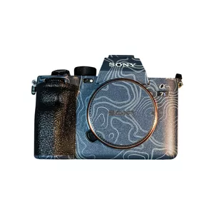برچسب پوششی دوربین مدل توپوگرافی مناسب برای دوربین عکاسی سونی Sony Alpha 7S III
