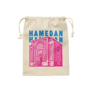 کیسه نان و سبزی ترمه طراحان ایده مدل نماد گنبد علویان همدان کد map0038 - S سایز 19x19 سانتی متر