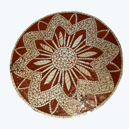 تابلو آینه کاری طرح گرد کد 032