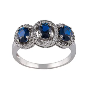 انگشتر نقره زنانه جواهری سون مدل 2188