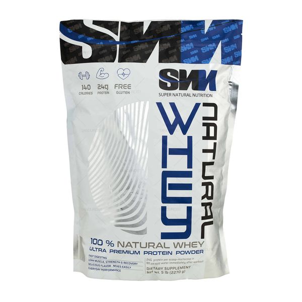 پودر پروتئین وی با طعم توت فرنگی اس ان ان وزن 2270 گرم