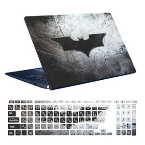 نقد و بررسی استیکر لپ تاپ توییجین و موییجین طرح Batman کد 01 مناسب برای لپ تاپ 15.6 اینچ به همراه برچسب حروف فارسی کیبورد توسط خریداران
