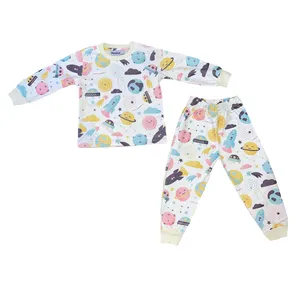 ست سویشرت و شلوار بچگانه طرح کهکشان