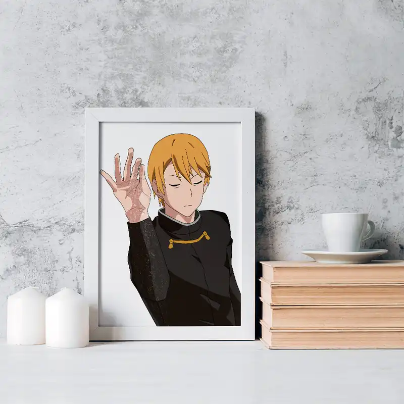 تابلو خندالو مدل میوکی ساما انیمه کاگویا ساما کد 16010