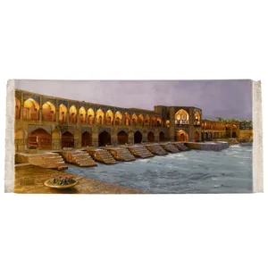  فرش دستباف دیوارکوب سی پرشیا مدل منظره پل خواجو کد 903362