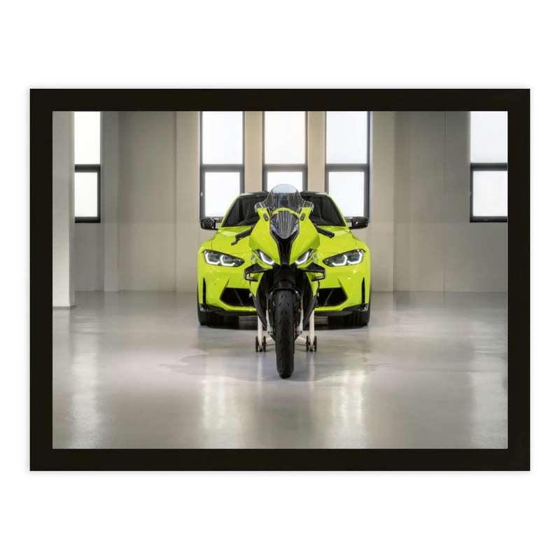 تابلو بکلیت طرح موتور سنگین و ماشین مدل B-pe130082