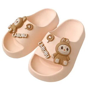 دمپایی حمام بچگانه مدل لبوبو OG