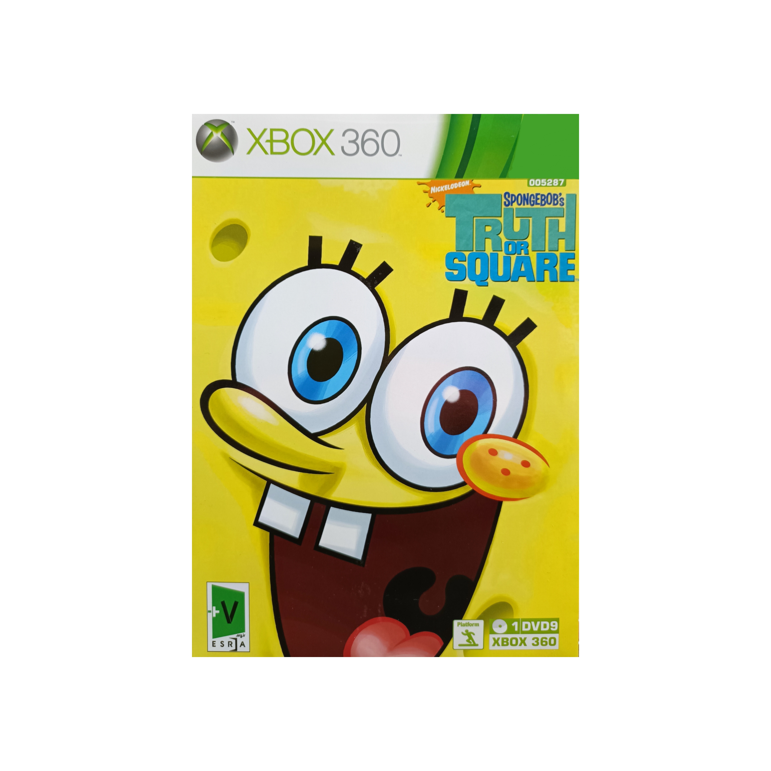 بازی SPONGEBOBS TRUTH OR SQUARE مخصوص xbox 360