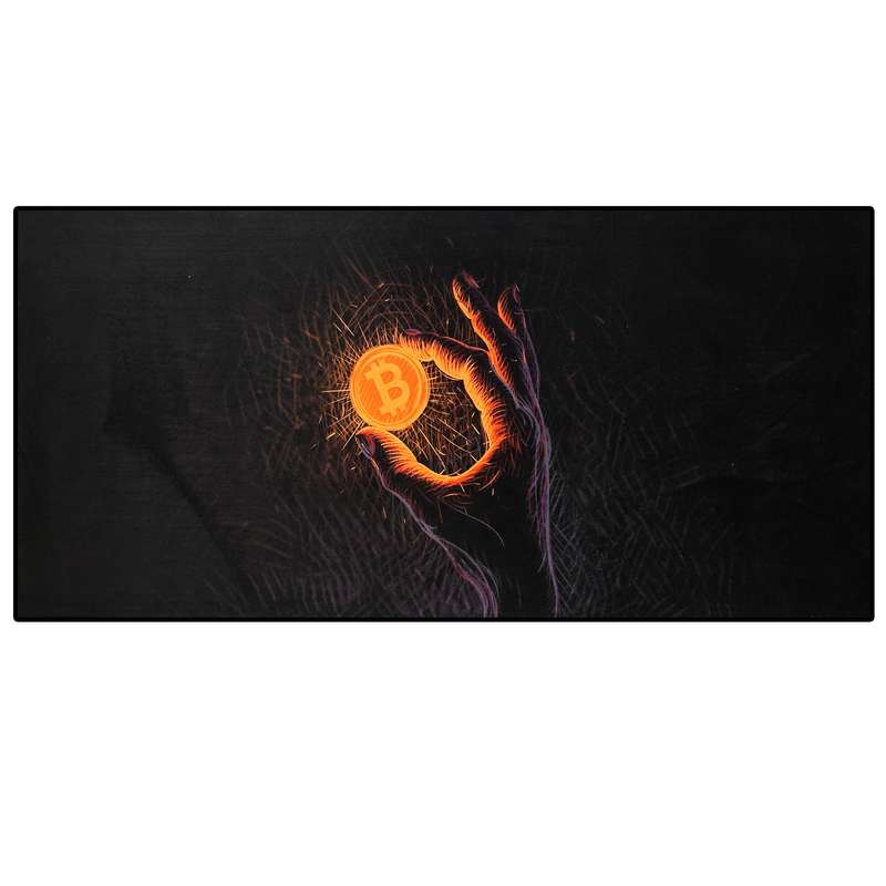 ماوس پد هیراکو مدل بیت گولد