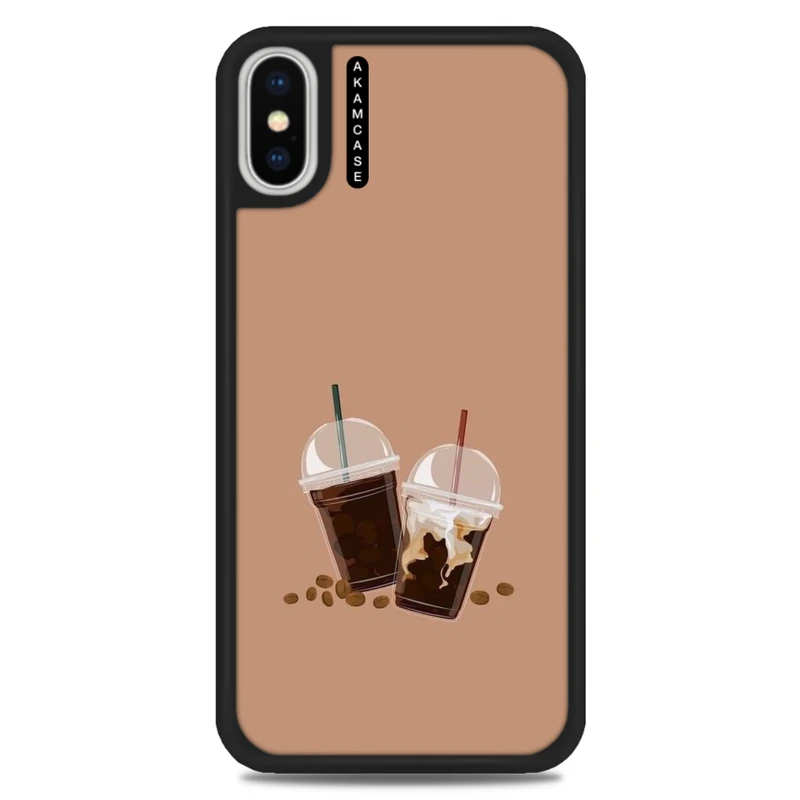 کاور آکام مدل AMC-WAXSM-COFFEE-26 مناسب برای گوشی موبایل اپل iPhone Xs Max