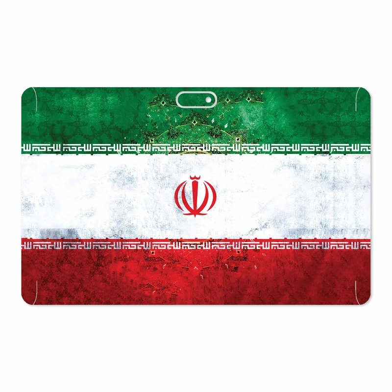 برچسب پوششی ماهوت مدل Iran-Flag-1 مناسب برای تبلت جی ال ایکس W11 Plus