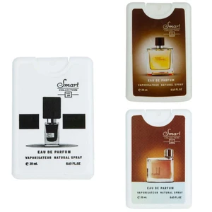 عطر جیبی مردانه اسمارت کالکشن مدل بلک افغان تق هرمس دانهیل حجم 20 میلی لیتر بسته 3 عددی