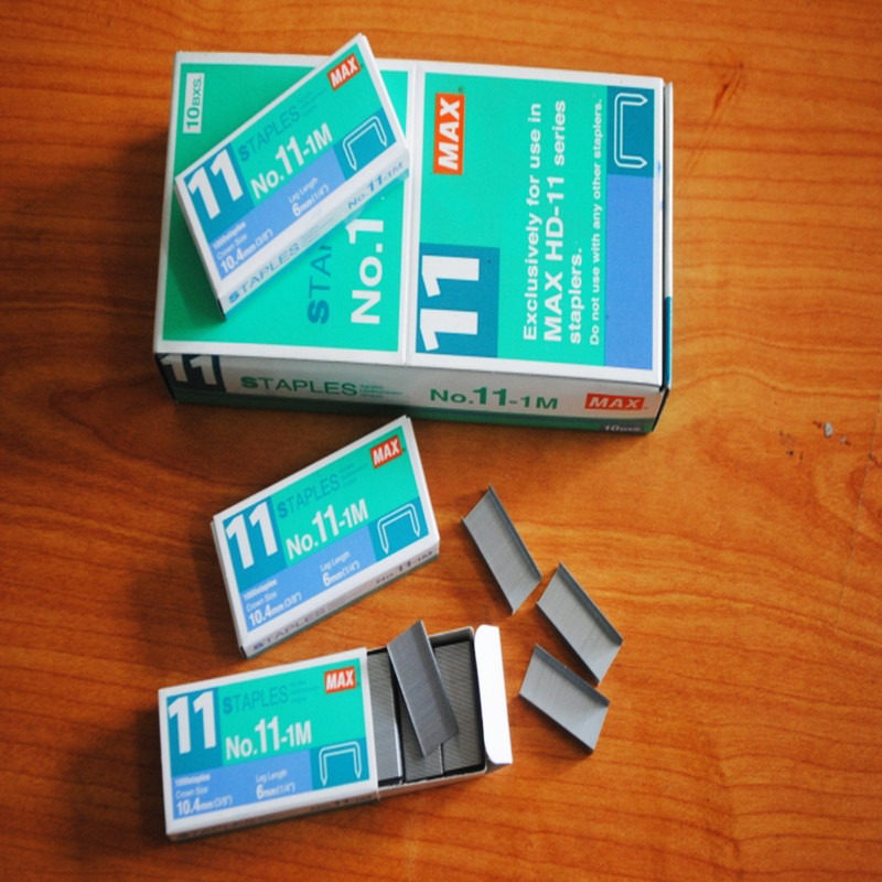 سوزن منگنه مکس مدل NO11-M بسته 10000 عددی